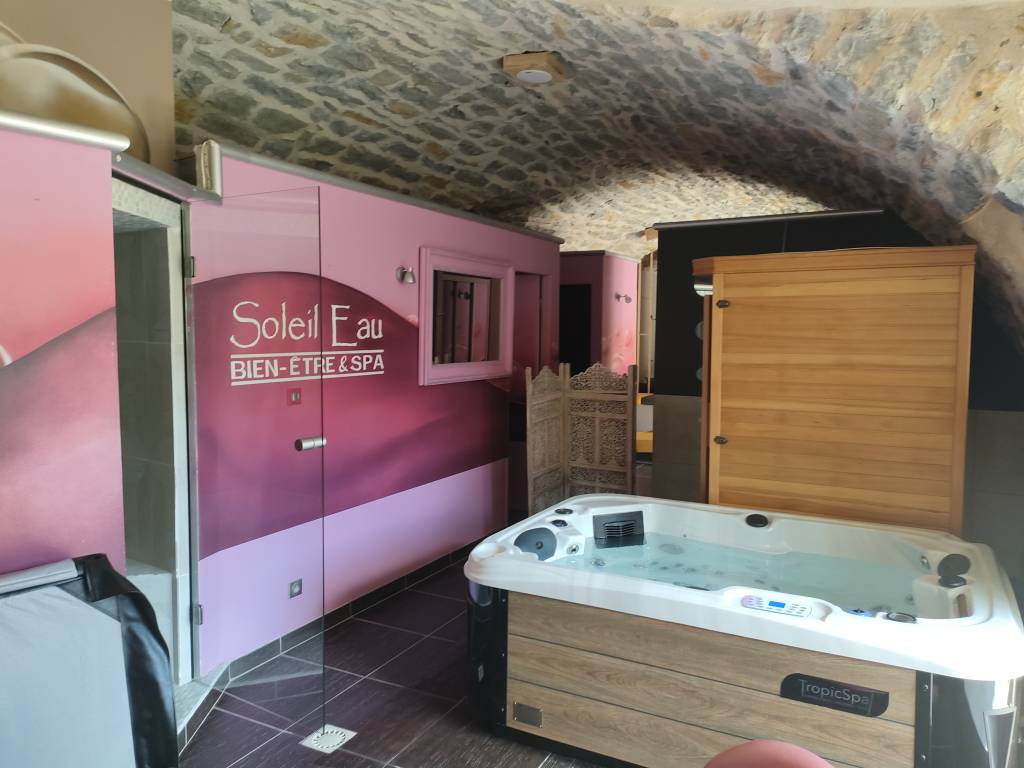 isolite gorge du Tarn spa jacuzzi sauna hammam